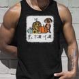 It's Fall Y'all Yellow Dachshund Dog Leopard Pumpkin Falling Tank Top Gifts for Him