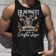 Jäger Er Heiratet Wir Saufen Jga Stag Party Tank Top Geschenke für Ihn