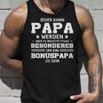 Jeder Kann Papa Werden Bonus Papa Bonuspapa Day Tank Top Geschenke für Ihn