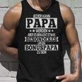 Jeder Kann Papa Werden Bonus Papa Bonus Papa Outfit Idea Birthday Tank Top Geschenke für Ihn