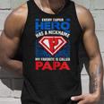 Jeder Superheld Hat Einen Spitznamen Mein Favorit Ist Papa Kapuzenjacke Tank Top Geschenke für Ihn