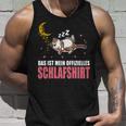 Katze Schlafanzug Das Ist Mein Offizielles Schlaf Tank Top Geschenke für Ihn