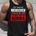 Kurwa Poland Pole Warsaw Tank Top Geschenke für Ihn