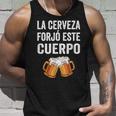La Cerveza Forjó Este Cuerpo Camiseta sin mangas Regalos para él