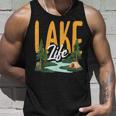 Lake Life Angeln Bootfahren Segeln Lustig Outdoor Tank Top Geschenke für Ihn