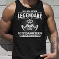 Legendäre Gottesanbeterin Papa Entomologen Tank Top Geschenke für Ihn