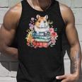 Lesebücher Buchliebhaber Hamster Und Aquarell Bücher Tank Top Geschenke für Ihn