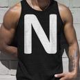 Letter N Tank Top Geschenke für Ihn