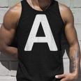 Letter A Tank Top Geschenke für Ihn