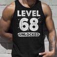 Level 68 Unlocked 68 Aniversario De Boda 68 Años Camiseta sin mangas Regalos para él