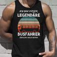 Line Bus Best Bus Driver Tank Top Geschenke für Ihn