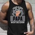 Locker Bleiben Papa Macht Das Schon Fun Tank Top Geschenke für Ihn