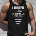 Logger Caution Flying Tools And Offensive Language Likely Tank Top Gifts for Him