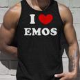 I Love Emos I Love Emos Tank Top Geschenke für Ihn