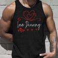 Love For Dance Lovers Line Dance Tank Top Geschenke für Ihn