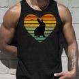 I Love Rabbit Retro Heart Rabbit Fan Tank Top Geschenke für Ihn