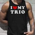 I Love My Trio I Love My Trio Tank Top Geschenke für Ihn