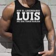 Luis Nombre Gracioso Diciendo Luis Camiseta sin mangas Regalos para él