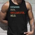 Lustige Idee Zumatertag Ehemann Papa Grillmester Held Tank Top Geschenke für Ihn