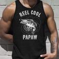 Lustige Rolle Coole Papaw Bekleidung Barsch Angeln Papa Opa Tank Top Geschenke für Ihn