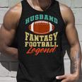 Lustiger Ehemann Papa Fantasy Football Legend Tank Top Geschenke für Ihn