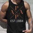 Lustiger Papa Est 1984 Papa Seit 1984 Papa 1984 Tank Top Geschenke für Ihn