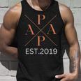 Lustiger Papa Est 2019 Papa Seit 2019 Papa 2019 Tank Top Geschenke für Ihn