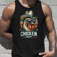 Lustiges Huhn Papa Männer Bauer Hühner Liebhaberatertag Tank Top Geschenke für Ihn