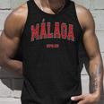 Málaga Spanien Stadt Tank Top Geschenke für Ihn