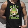 Man Ich Liebe Frogs MILF Frog Tank Top Geschenke für Ihn