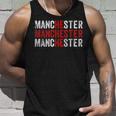 Manchester England Flag Uk Tank Top Geschenke für Ihn