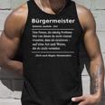 Mayor City Tank Top Geschenke für Ihn