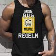 Mein Bus Meine Rules Bus Driver Tank Top Geschenke für Ihn