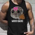 Muss Kacki Sad Hamster Meme Aus Dem Weg Muss Kacken Kaka Tank Top Geschenke für Ihn