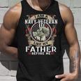 I Am A Navy Veteran Like My Father Before Me Tank Top Gifts for Him