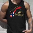 Norway Map Angel Elk Tank Top Geschenke für Ihn