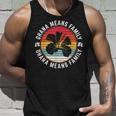 Ohana Significa Familia Cita Hibiscus 70S Retro Hawaii Vacaciones Camiseta sin mangas Regalos para él