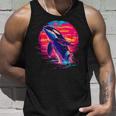 Orca Atardecer Camiseta sin mangas Regalos para él