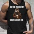 Otter Guten Morgen Ganz Dünnes Eis Kaffee Guten Morgen Tank Top Geschenke für Ihn