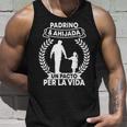 Padrino Y Ahijada Un Pacto Perida Bautizo Regalo Padrino Camiseta sin mangas Regalos para él