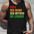 Papa Die Legend Father's Day S Tank Top Geschenke für Ihn