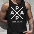 Papa Est 2024 Wird Papa 24 Level Bis Papa 2024 Tank Top Geschenke für Ihn