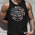 Papa Grillen Es Ist Was Ich Trinke Grill Dinge Lustig Bbq Usa Tank Top Geschenke für Ihn