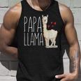 Papa Lama Lustig Passende Familie Stamm Papa Opa Tank Top Geschenke für Ihn