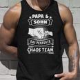 Papa Sohn Das Perfekte Chaos Team Father Partner Look S Tank Top Geschenke für Ihn