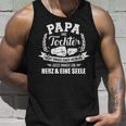 Papa Und Tochter Heart Und Seele Slogan Tank Top Geschenke für Ihn