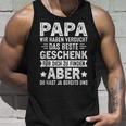 Papa Undater Geschenk Lustiger Spruch Herrenatertag Tank Top Geschenke für Ihn