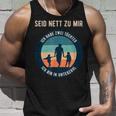 Papaon Zwei Töchtern Unterzahl Dad Tank Top Geschenke für Ihn