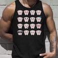 Many Pig Face Emotions Cute Pig Lover Tank Top Gifts for Him