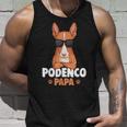 Podenco Dog Papa Podenco Ibicenco Tank Top Geschenke für Ihn